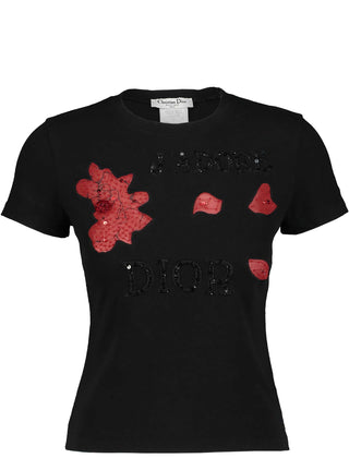 Christian Dior Fall 2006 J'adore Dior Rose Petal T-Shirt