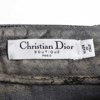 Christian Dior Fall 2006 Waxed Working Denim