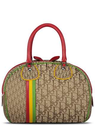 Christian Dior Rasta Monogram Bowling Bag