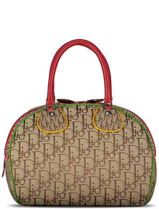 Christian Dior Rasta Monogram Bowling Bag