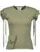Christian Dior Spring 2003 Olive Lace Tank Top