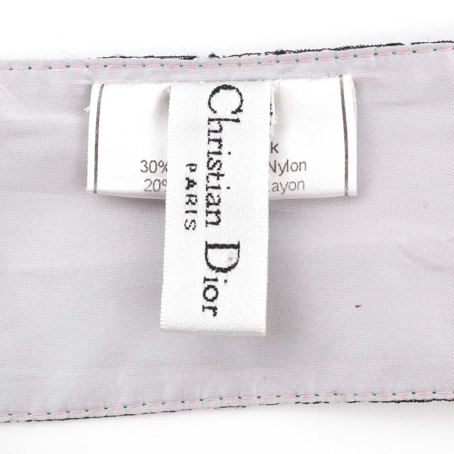 Christian Dior Spring 2006 Pink Silk Lace Belt Bag