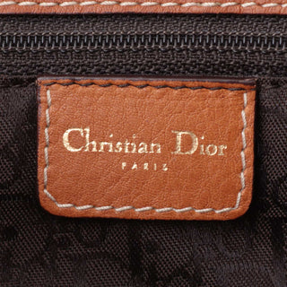 Christian Dior Tan Leather Saddle Bag