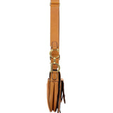 Christian Dior Tan Leather Saddle Bag