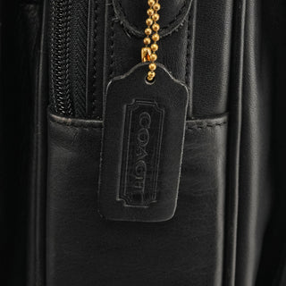 Coach 0532 Black Leather Metropolitan 2-Way Bag