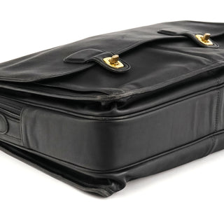 Coach 0532 Black Leather Metropolitan 2-Way Bag