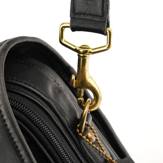 Coach 0532 Black Leather Metropolitan 2-Way Bag