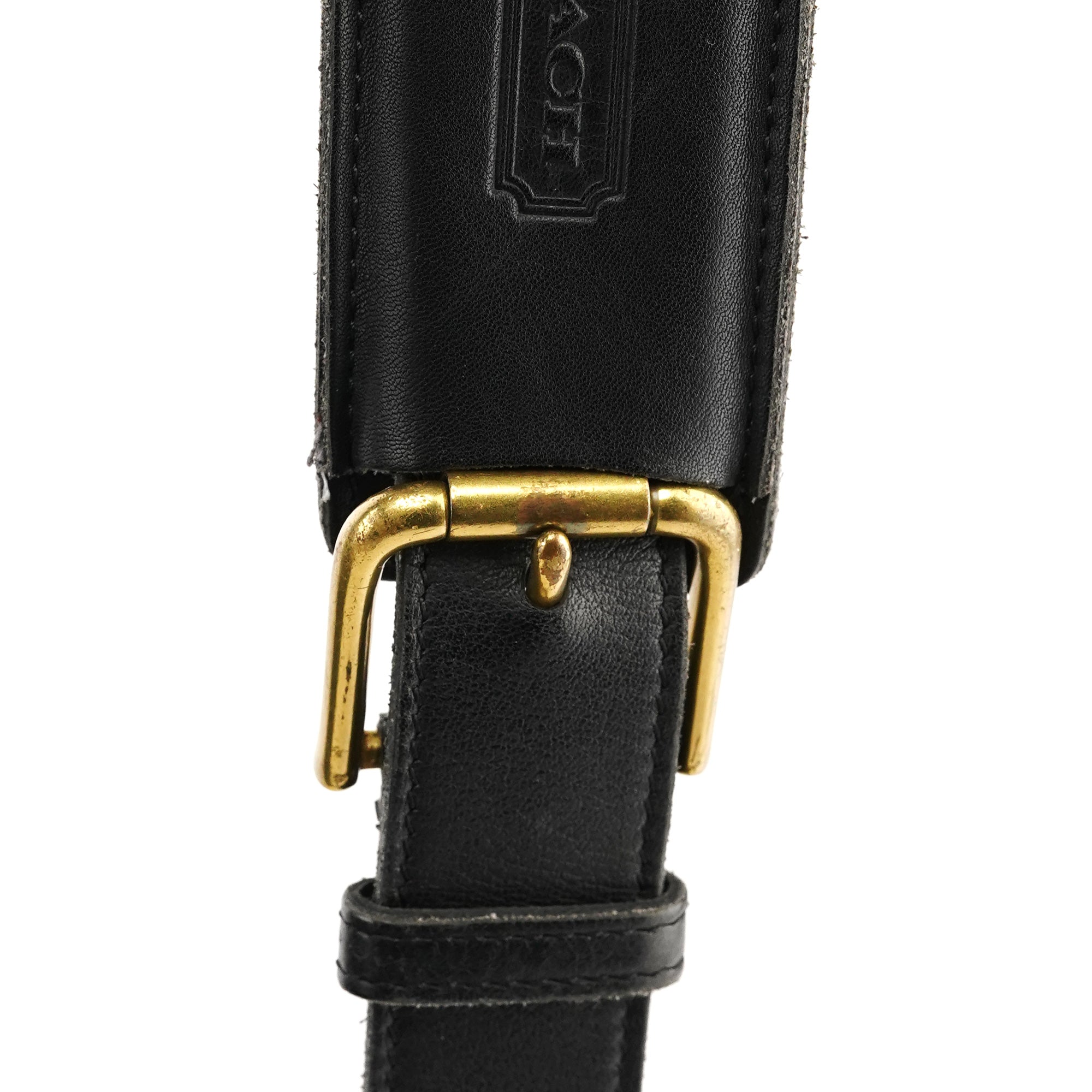Coach 0532 Black Leather Metropolitan 2-Way Bag
