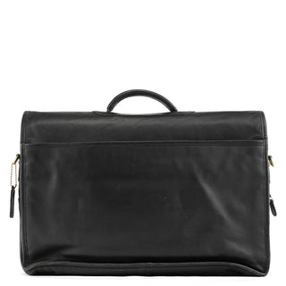 Coach 0532 Black Leather Metropolitan 2-Way Bag