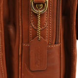 Coach 0532 Sac deux portés Metropolitan en cuir marron clair