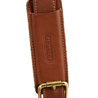 Coach 0532 Light Brown Leather Metropolitan 2-Way Bag