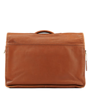 Coach 0532 Light Brown Leather Metropolitan 2-Way Bag