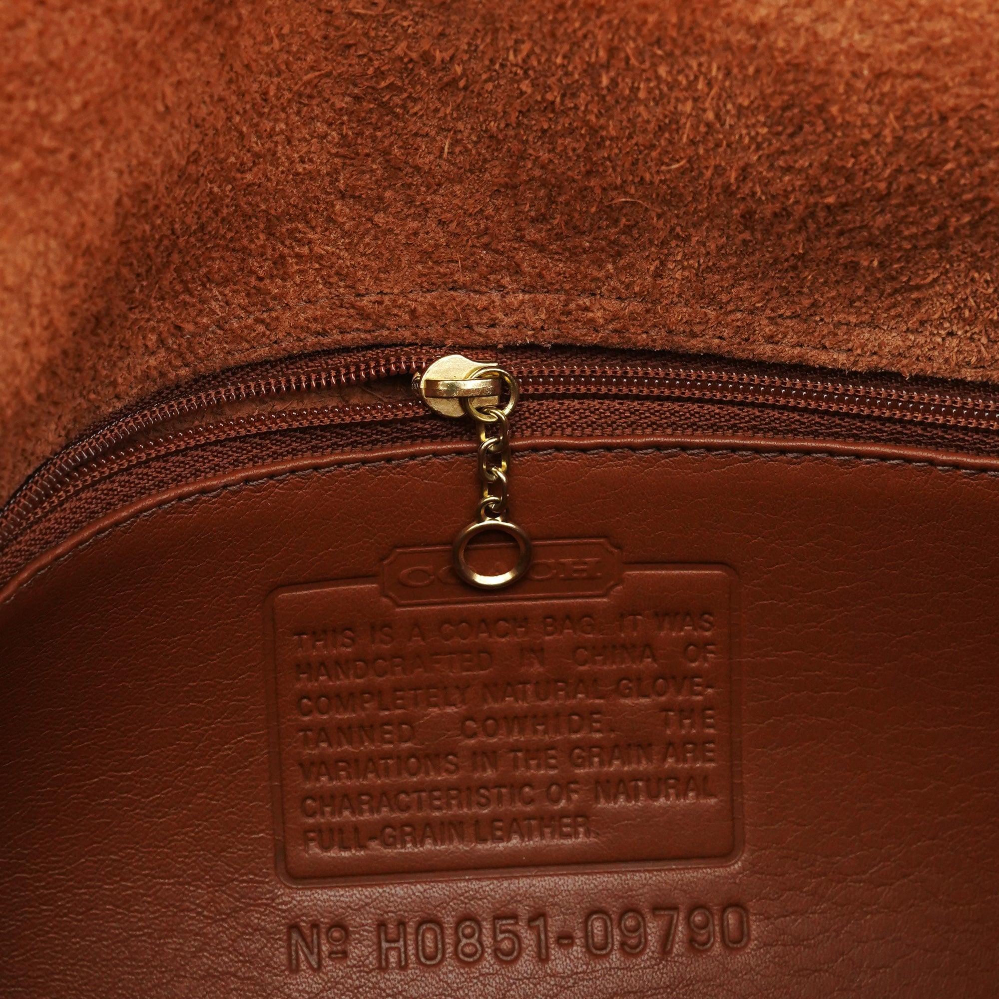 Coach 09790 Sac porté épaule Metropolitan en cuir marron clair