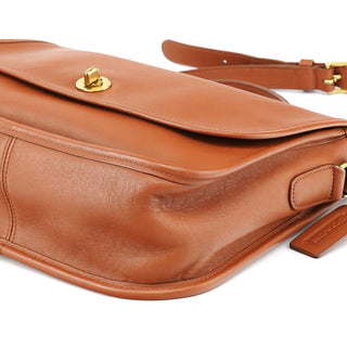 Coach 09790 Light Brown Leather Metropolitan Shoulder Bag