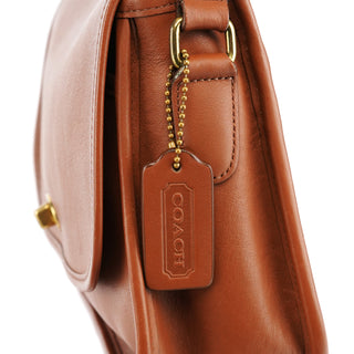 Coach 09790 Light Brown Leather Metropolitan Shoulder Bag