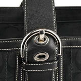 Coach 10079 Black Signature Soho Multi-Pocket Tote Bag
