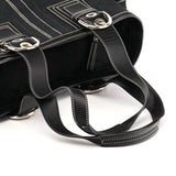 Coach 10079 Black Signature Soho Multi-Pocket Tote Bag