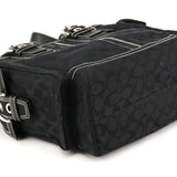 Coach 10079 Black Signature Soho Multi-Pocket Tote Bag