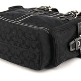 Coach 10079 Black Signature Soho Multi-Pocket Tote Bag