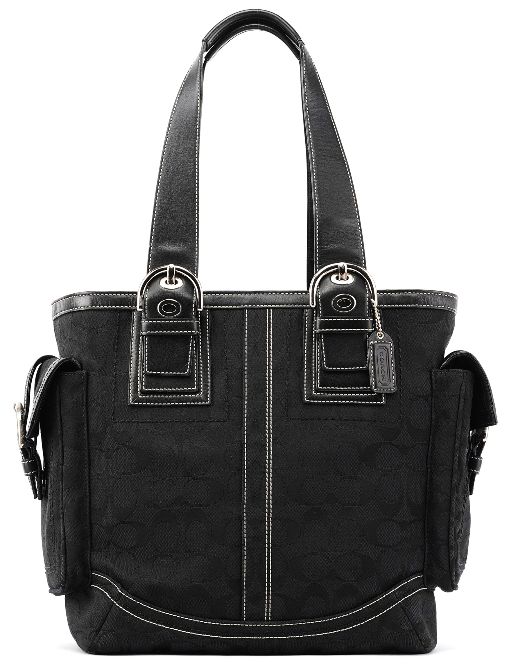 Coach 10079 Black Signature Soho Tote Bag