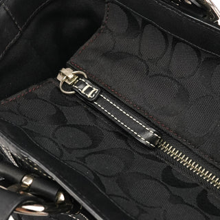 Coach 10079 Black Signature Soho Tote Bag