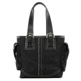 Coach 10079 Black Signature Soho Tote Bag