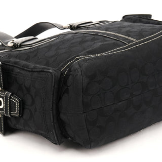 Coach 10079 Black Signature Soho Tote Bag