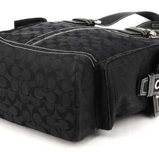 Coach 10079 Black Signature Soho Tote Bag