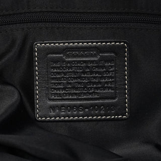 Coach 10213 Black Pebbled Leather Hamptons Tote Bag