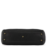 Coach 10213 Black Pebbled Leather Hamptons Tote Bag