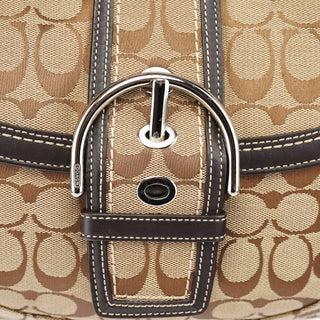 Coach 10297 Beige Brown Soho Shoulder Bag