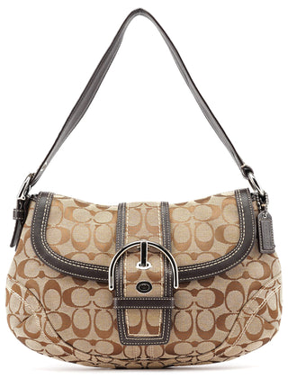 Coach 10297 Beige Brown Soho Shoulder Bag