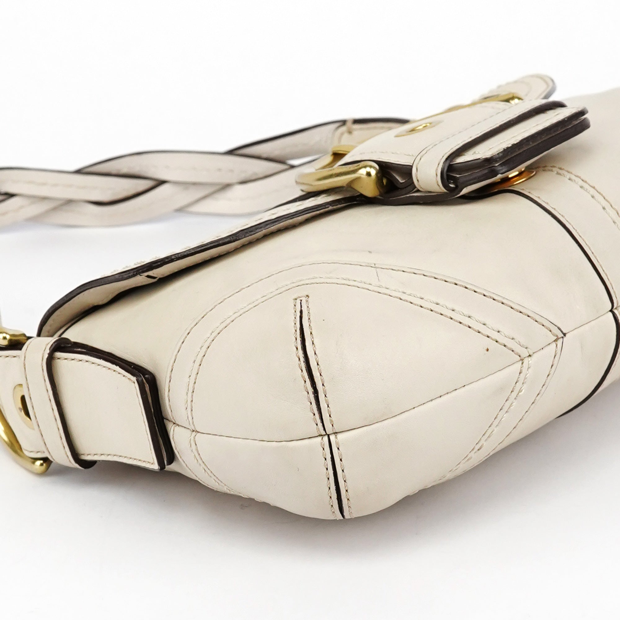 Coach 10317 Ivory Leather Soho Shoulder Bag