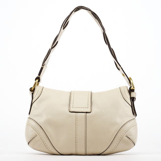 Coach 10317 Ivory Leather Soho Shoulder Bag