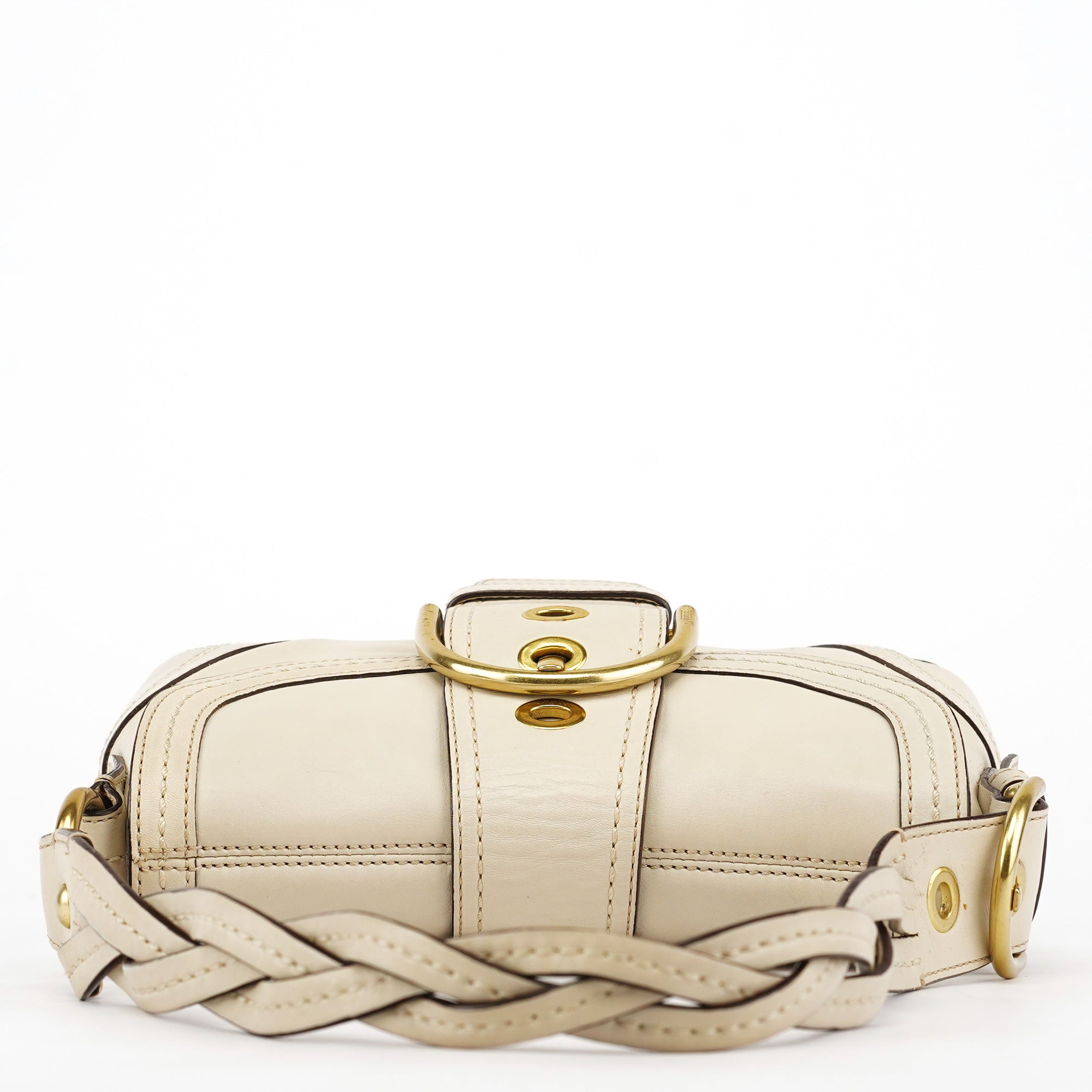 Coach 10317 Ivory Leather Soho Shoulder Bag