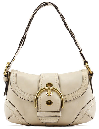 Coach 10317 Ivory Leather Soho Shoulder Bag