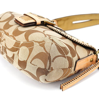 Coach 10484 Beige Signature C Soho Shoulder Bag