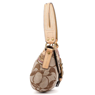 Coach 10484 Beige Signature C Soho Shoulder Bag