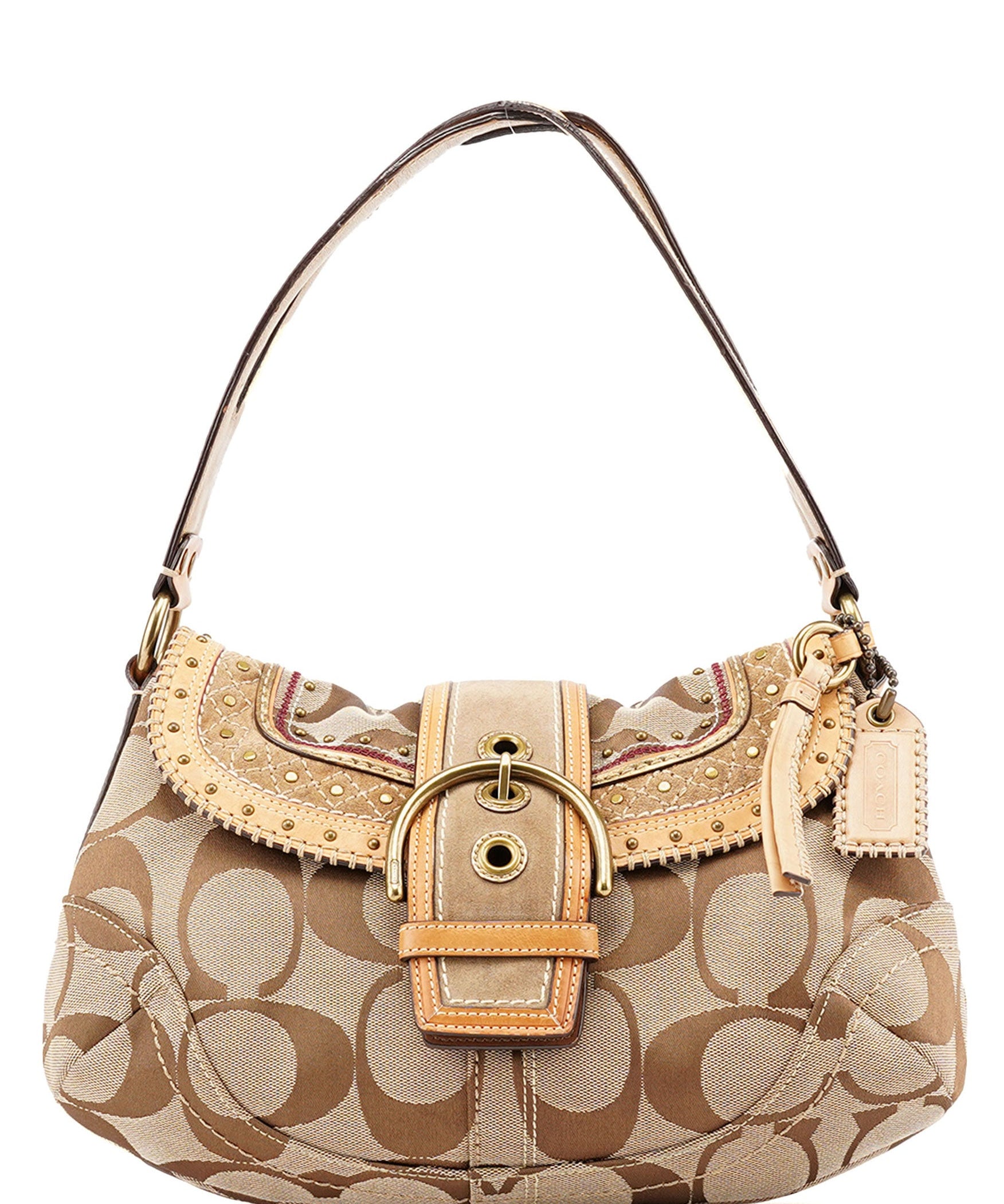 Coach 10484 Beige Soho Shoulder Bag