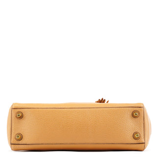 Coach 10528 Beige Leather Hamptons Tote Bag