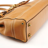 Coach 10528 Beige Leather Hamptons Tote Bag