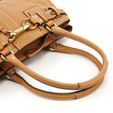 Coach 10528 Beige Leather Hamptons Tote Bag