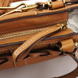 Coach 10528 Beige Leather Hamptons Tote Bag