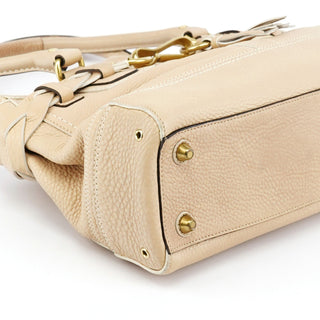Coach 10528 Beige Pebbled Leather Hamptons Tote Bag