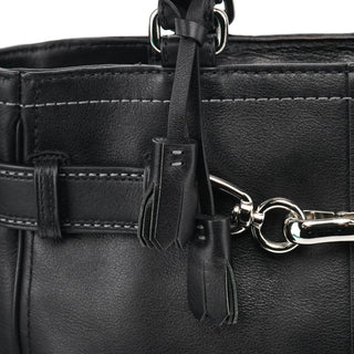 Coach 10531 Black Leather Hampton Tote Bag