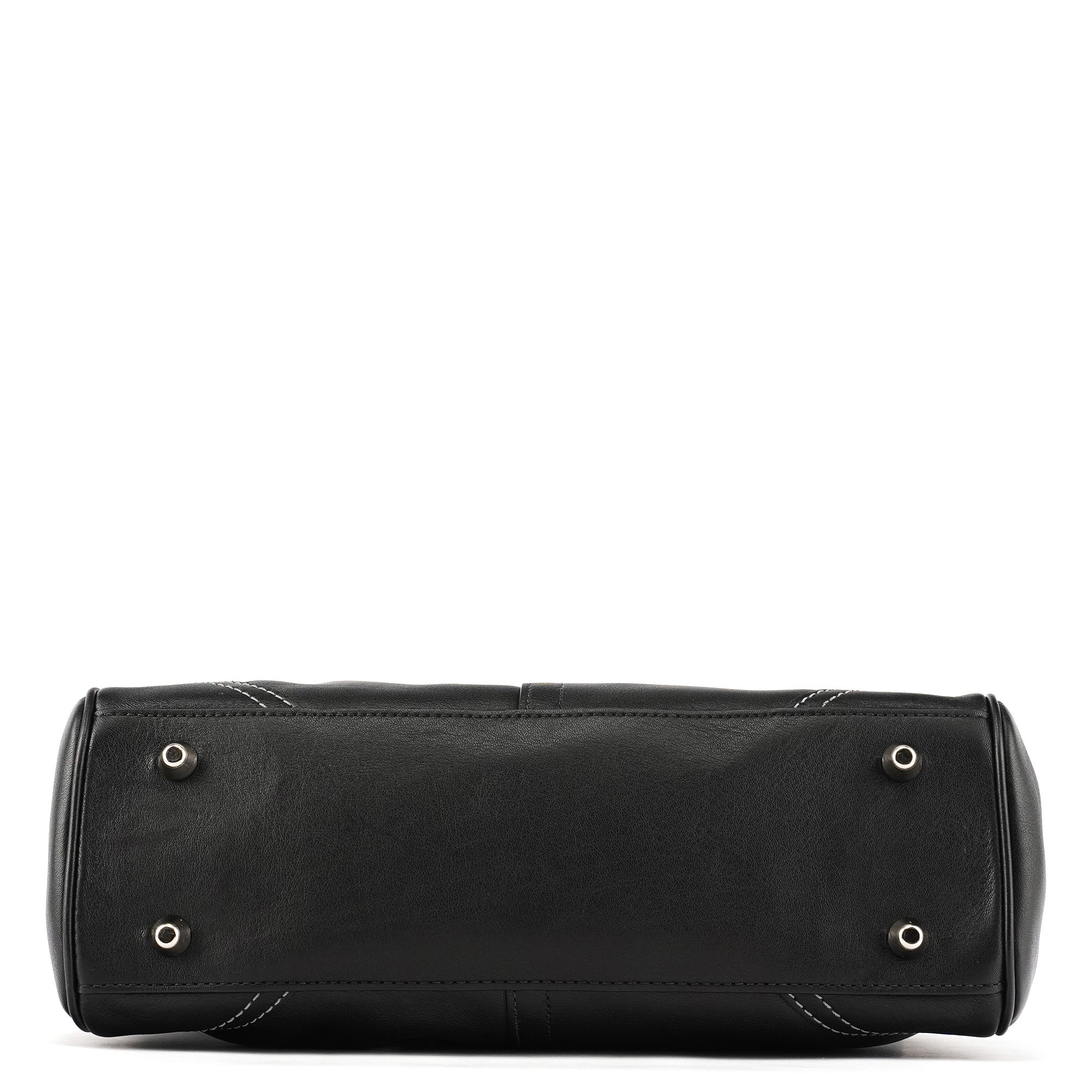 Coach 10531 Black Leather Hampton Tote Bag