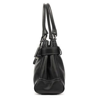 Coach 10531 Black Leather Hampton Tote Bag