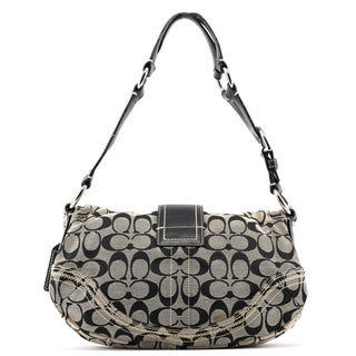 Coach 10604 Grey Signature C Soho Shoulder Bag