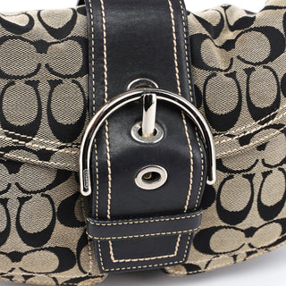 Coach 10604 Grey Signature C Soho Shoulder Bag