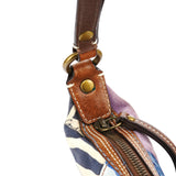 Coach 10819 Multicolour Signature Patchwork Crossbody Bag